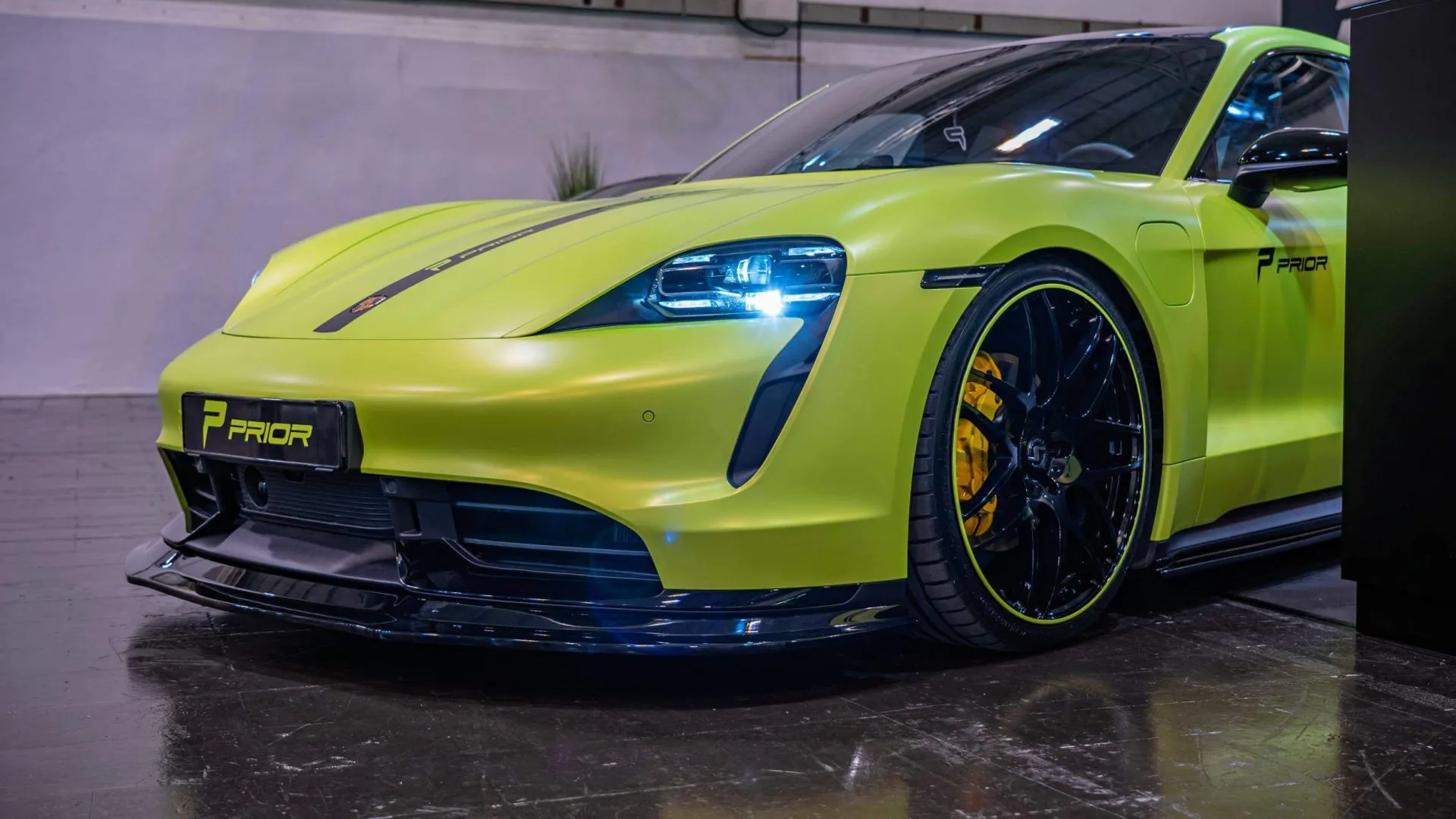 Front spoiler Prior Design PD TE for Porsche Taycan