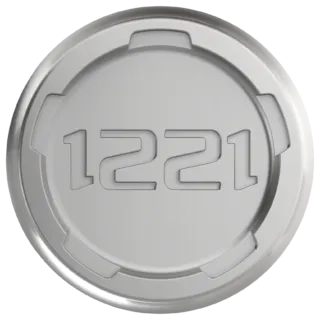1221 Wheels 0221 AP3X — Standard Finish Brushed Gloss Clear