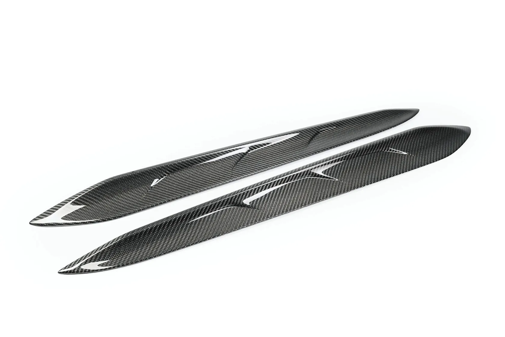 Rear pillars (rear window left and right) Megalodon Carbon for BMW X6 M F96