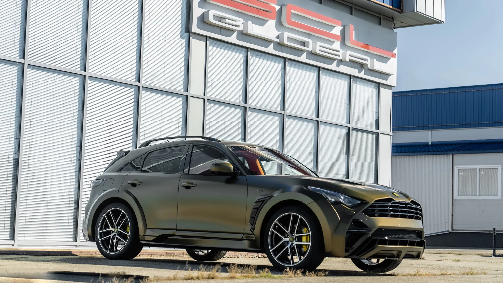 Check price and buy SCL Performance Draco body kit for Infiniti QX70