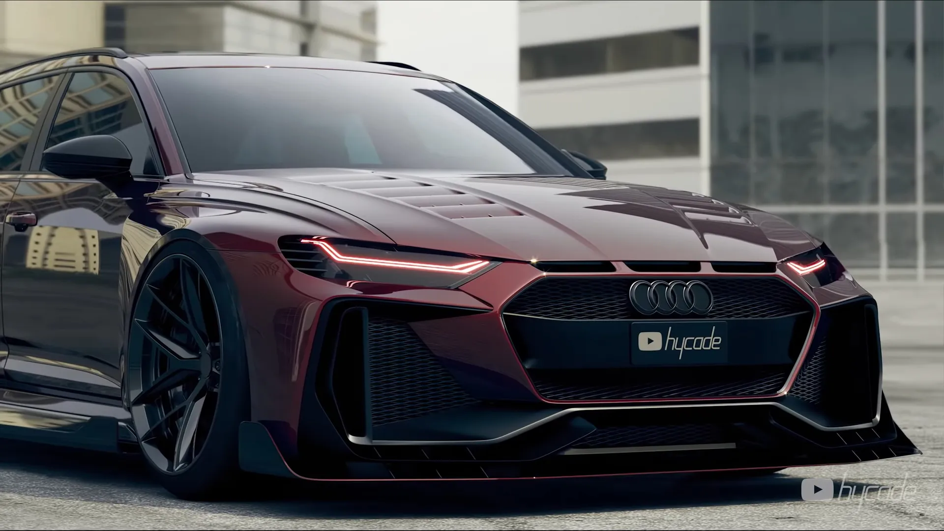 Audi RS6 Custom Body Kit by Hycade