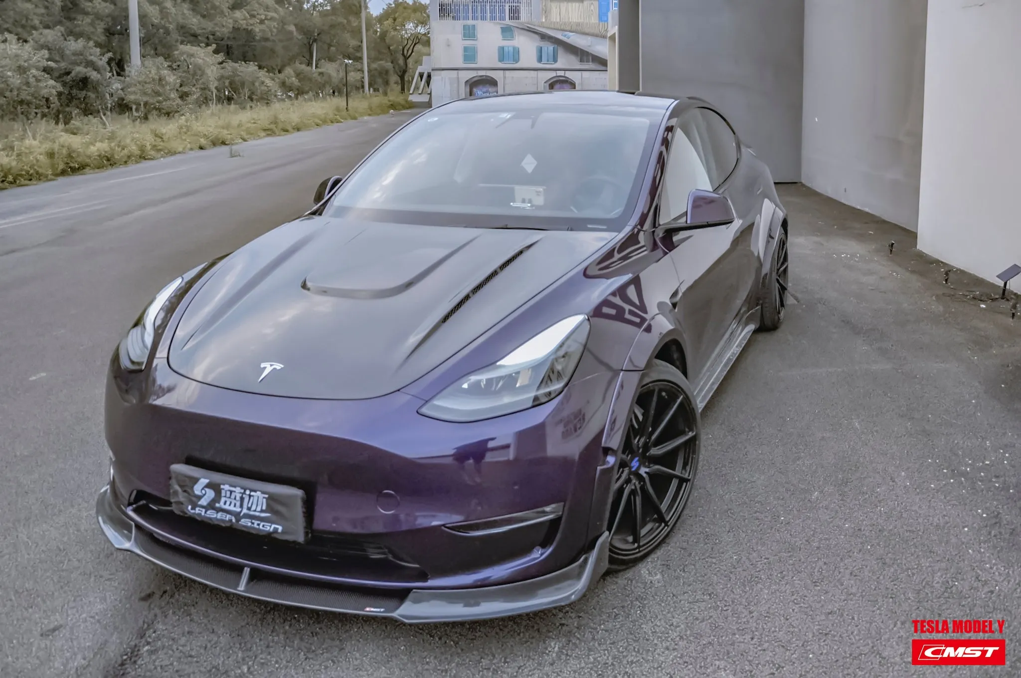 Check our price and buy CMST Carbon Fiber Body Kit set for Tesla Model Y!