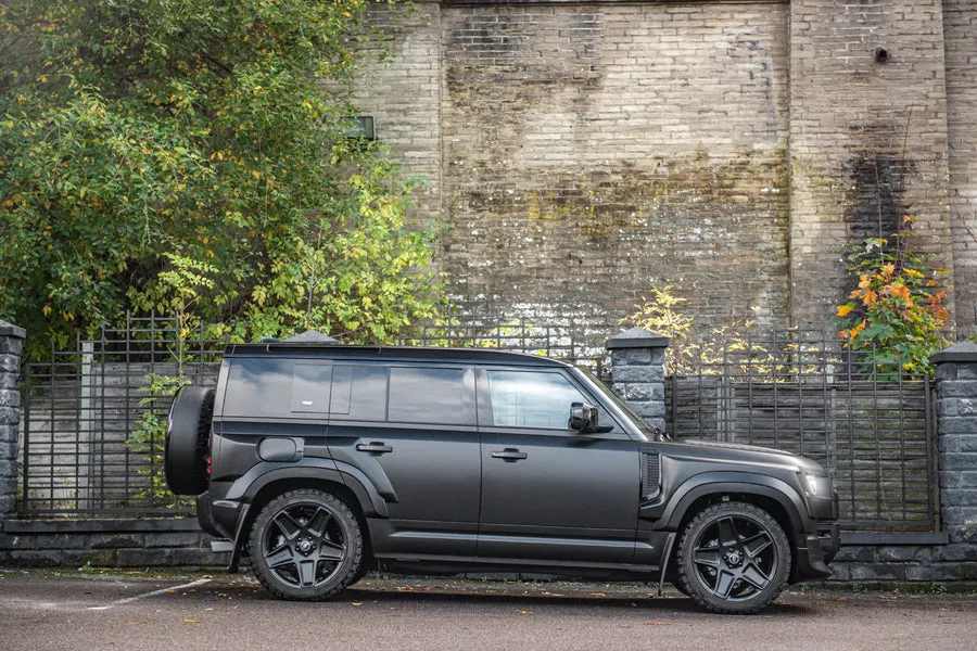 Check our price and buy Kahn Design carbon fiber body kit set for Land Rover Defender 110 wide track