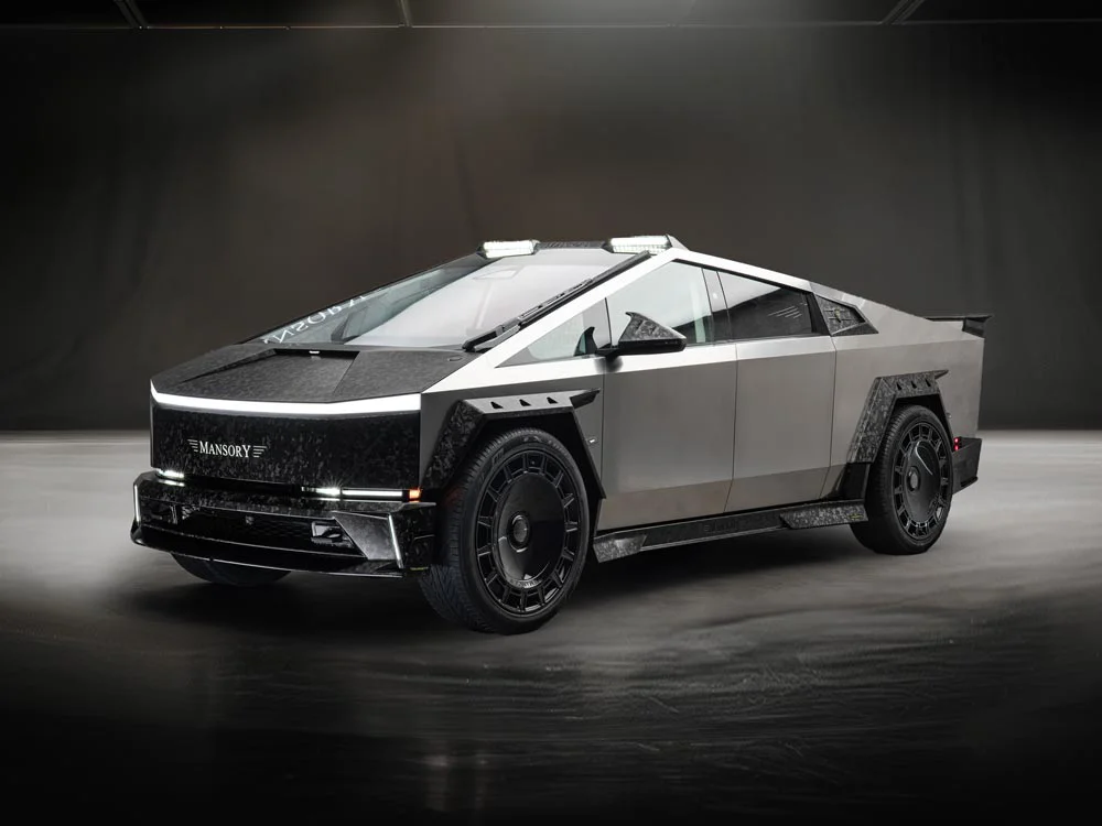 Mansory Elongation for Tesla Cybertruck — Electric Truck Carbon Kit 2026