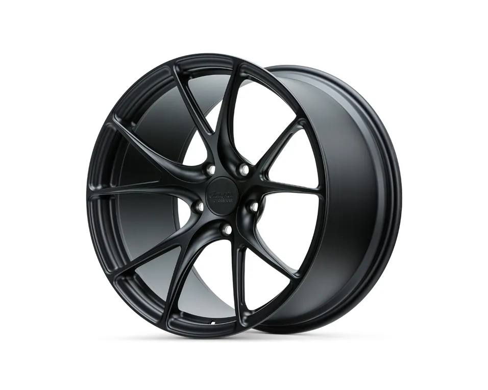 Vossen RS74 forged wheel — rear angle