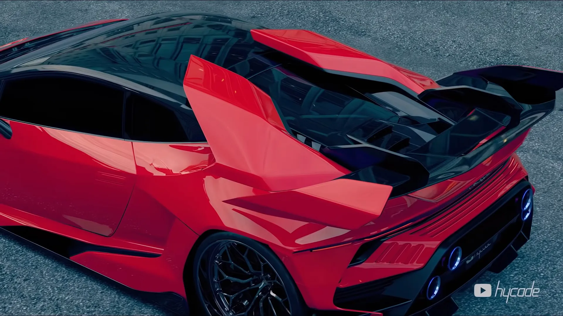 Lamborghini Huracan Custom Wide Body Kit by Hycade