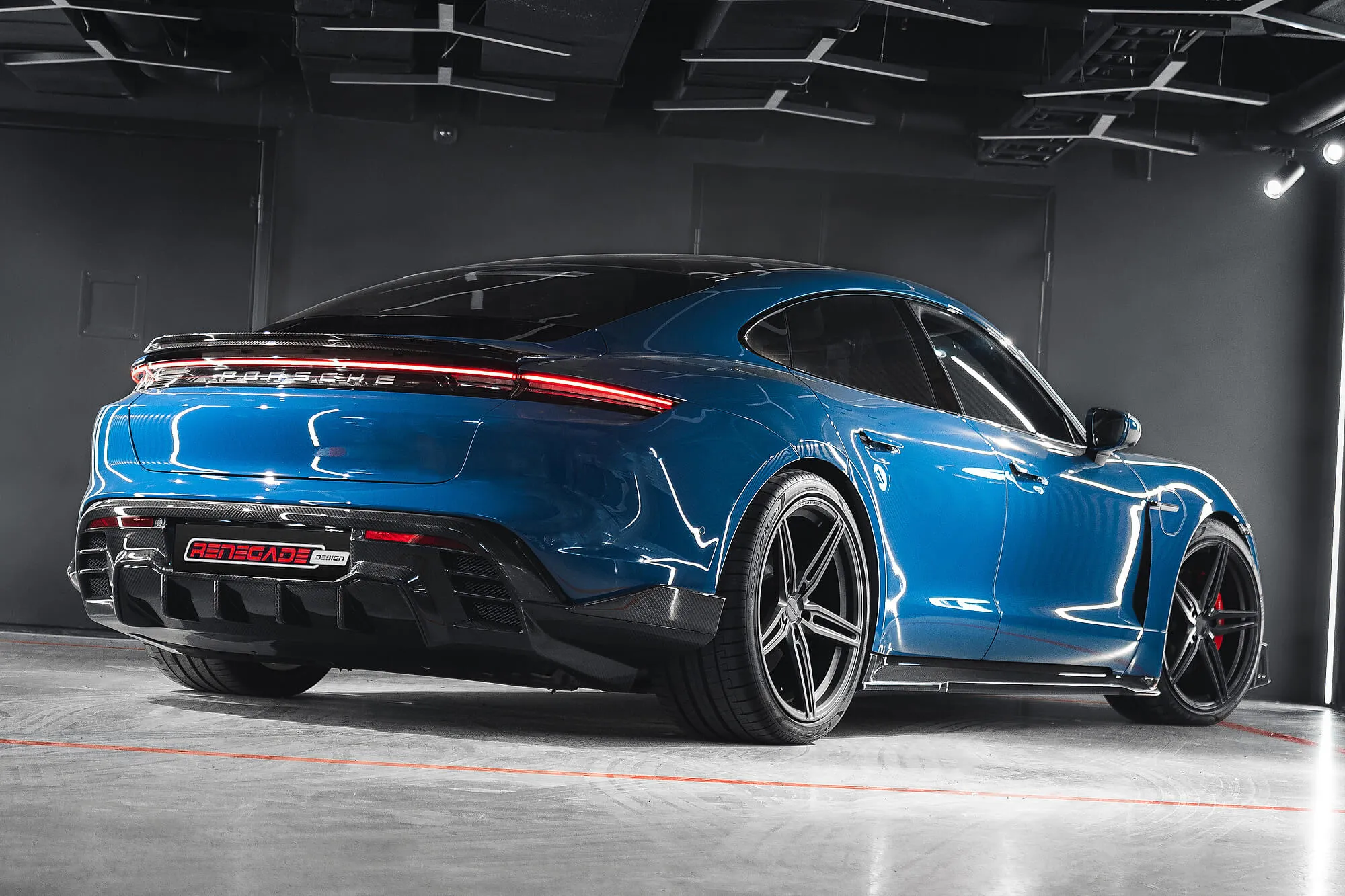 Check our price and buy Renegade Design body kit for  Porsche Taycan!