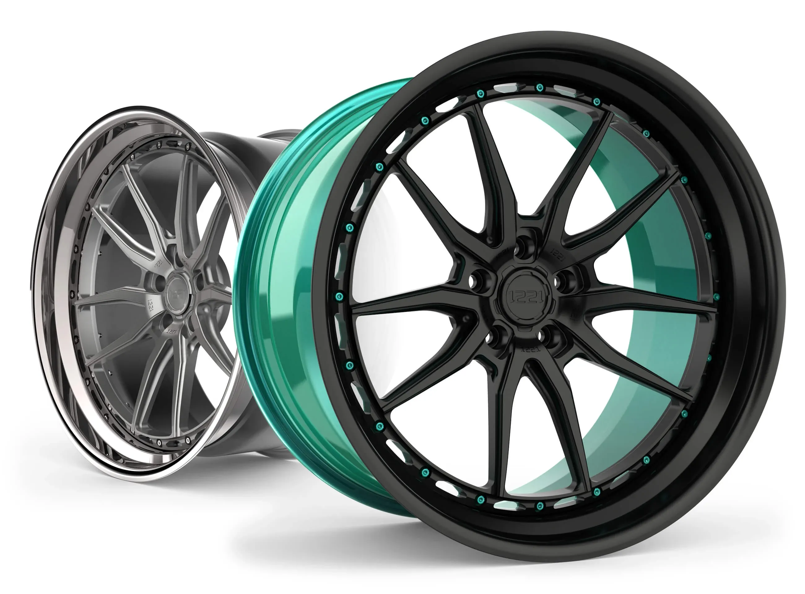 1221 Wheels 1221 AP3X APEX3.0 Forged Wheel — Hero