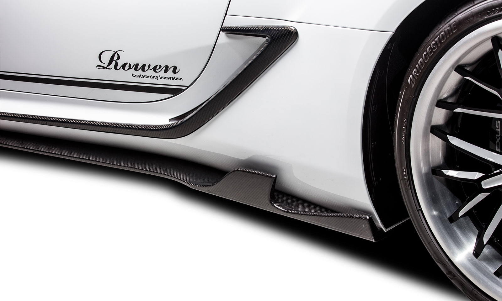 Check our price and buy Rowen body kit for Lexus LC500 Convertible DCF-Edition 2020!