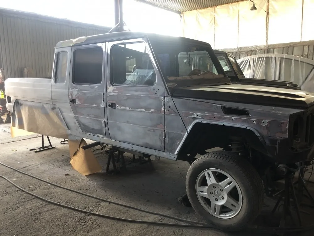 Mercedes-AMG G-class 63 to 6x6 Conversion kit