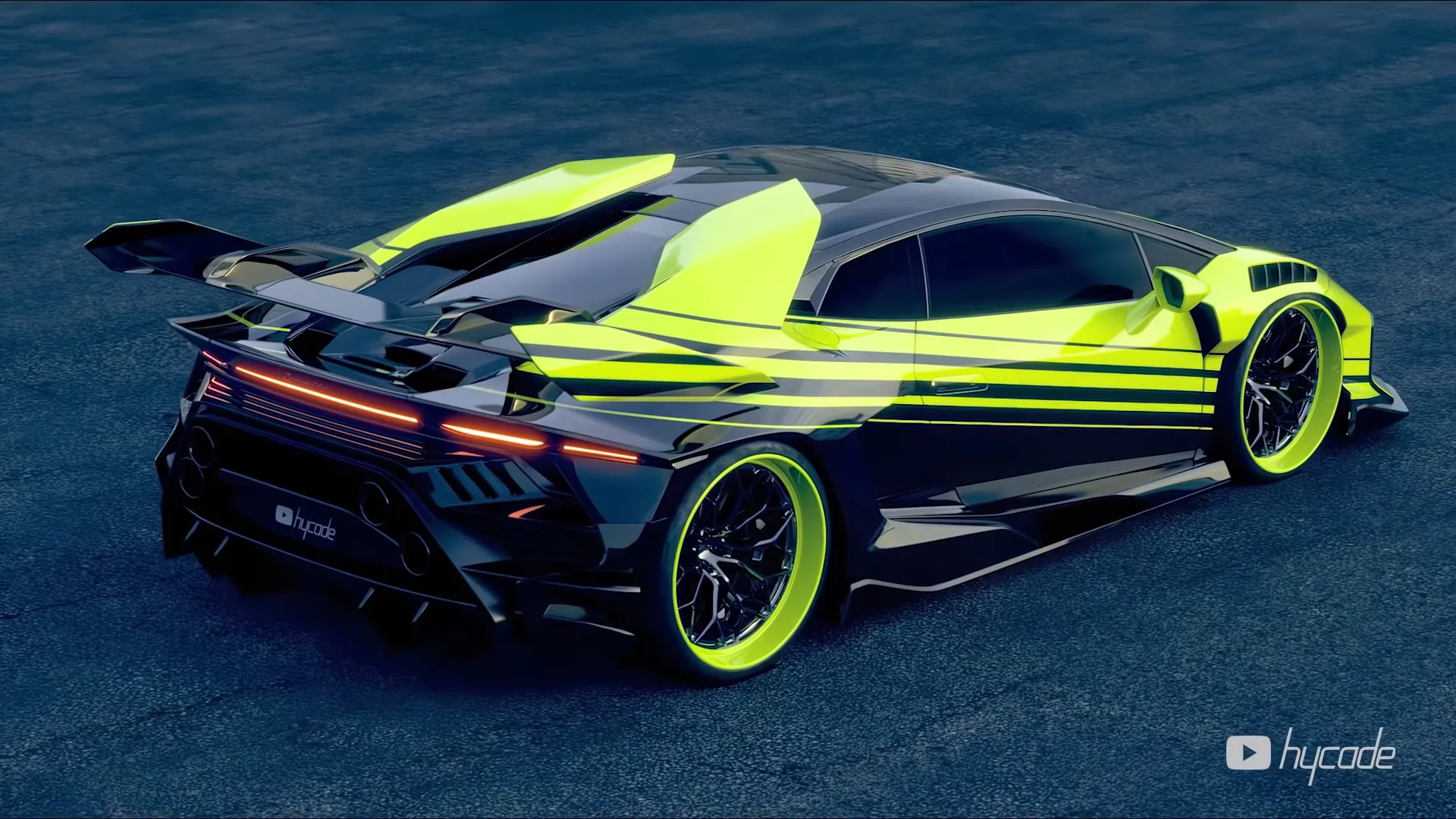 Lamborghini Huracan Custom Wide Body Kit by Hycade