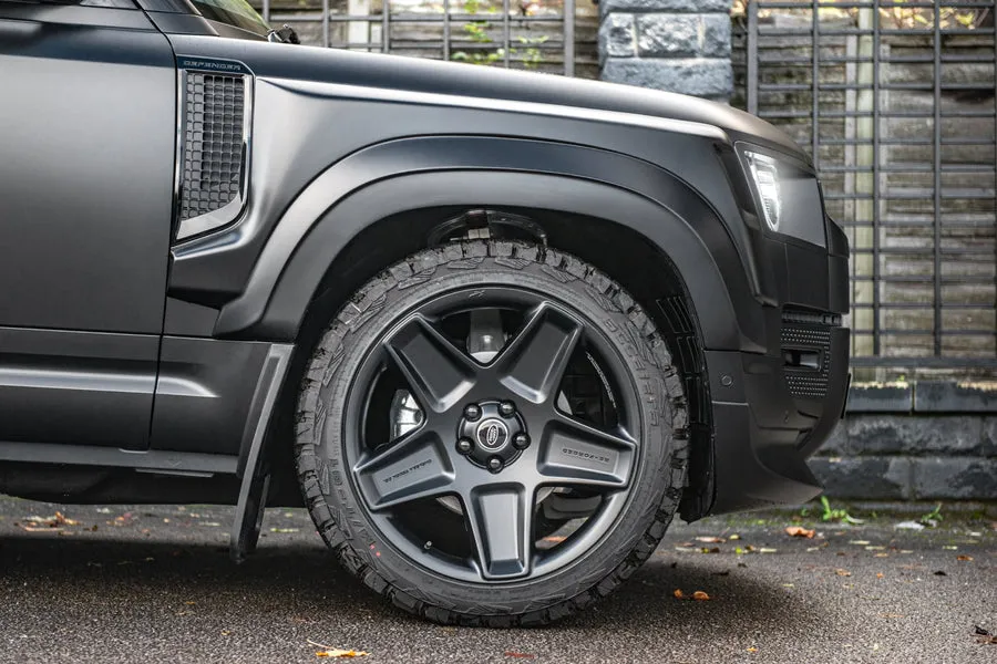 Check our price and buy Kahn Design carbon fiber body kit set for Land Rover Defender 110 wide track