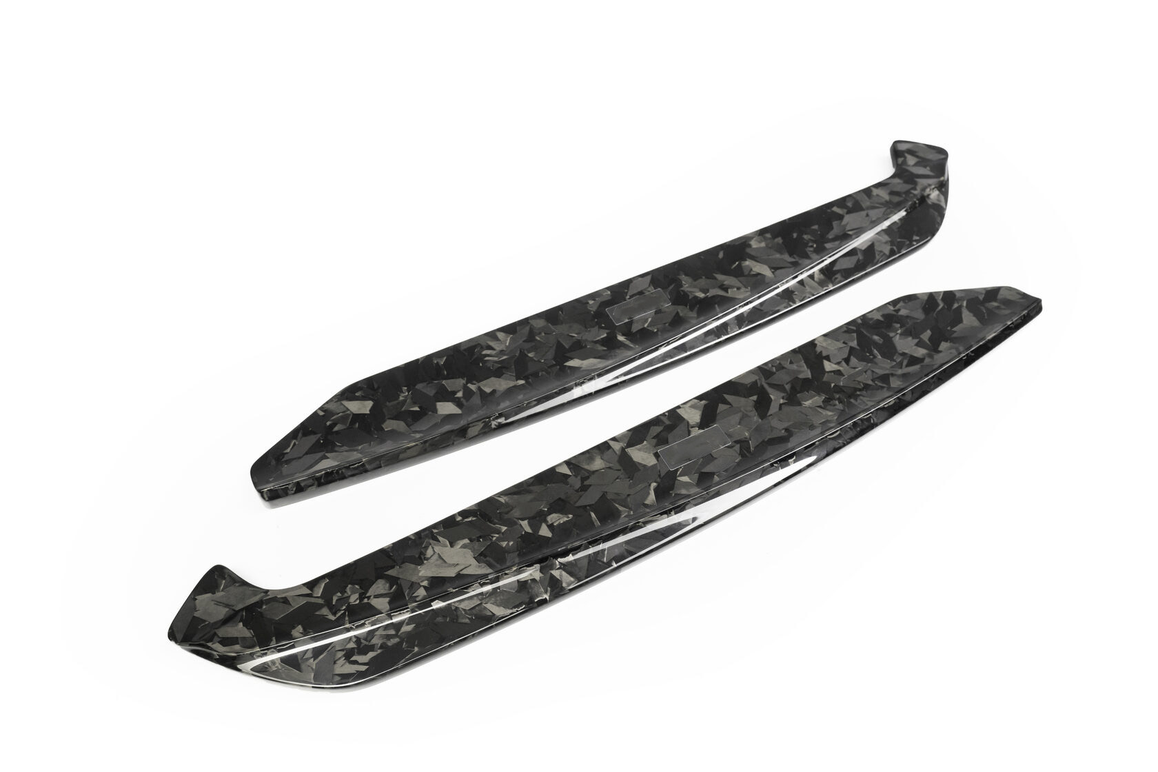 Rear bumper blades Forged Carbon for BMW M8 F91/F92/F93 Grand Coupe