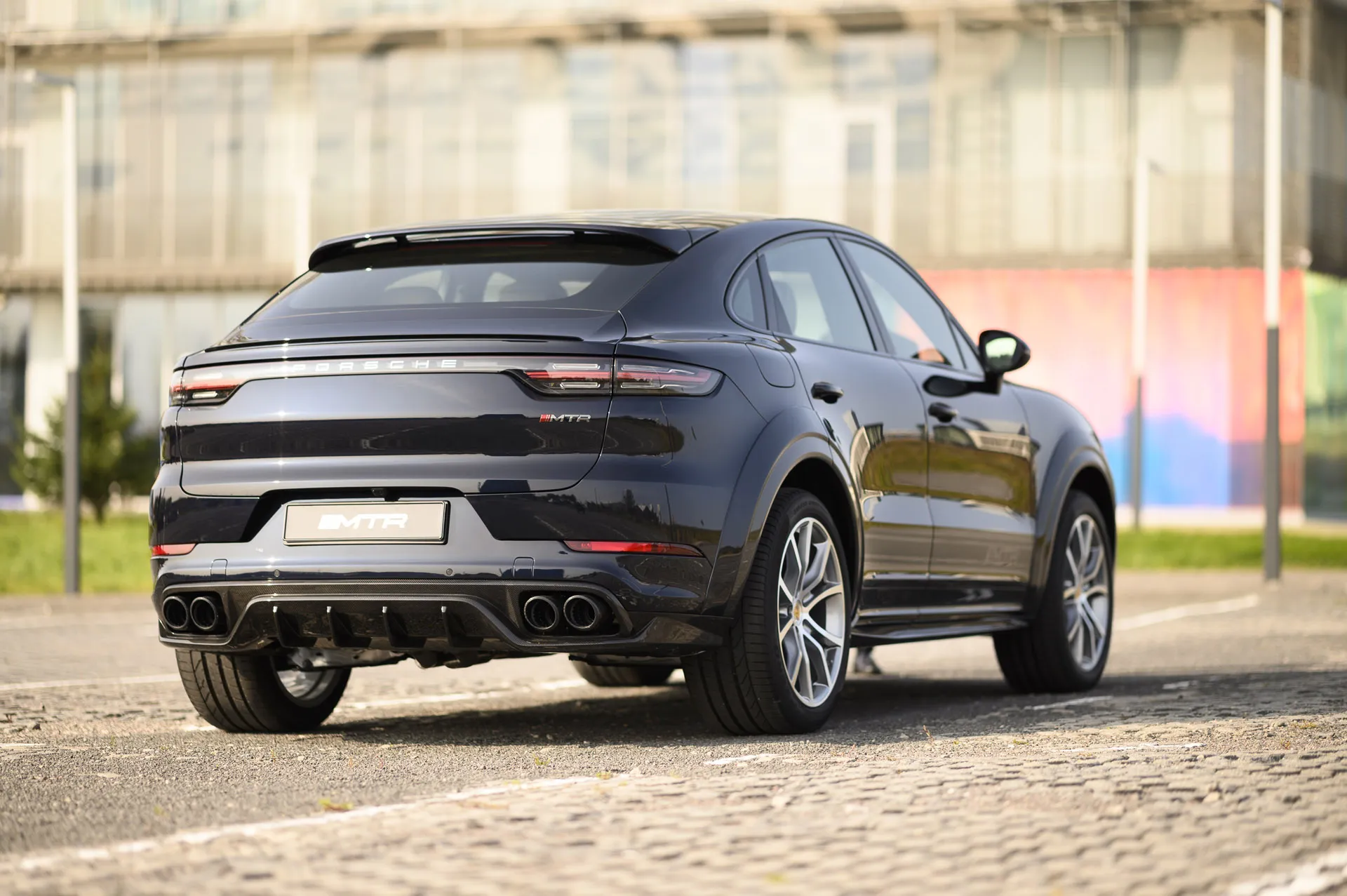 Check price and buy MTR Design Wide Body Carbon Fiber kit for Porsche Cayenne Coupe