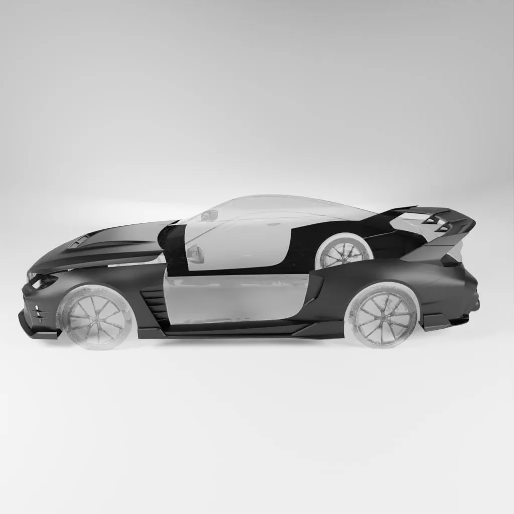 Side sills for BMW M8 Coupe F91/F92/F93 GTR Custom Wide-Body Kit