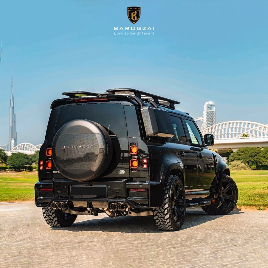 Check our price and buy Barugzai Falcon body kit for Land Rover Defender