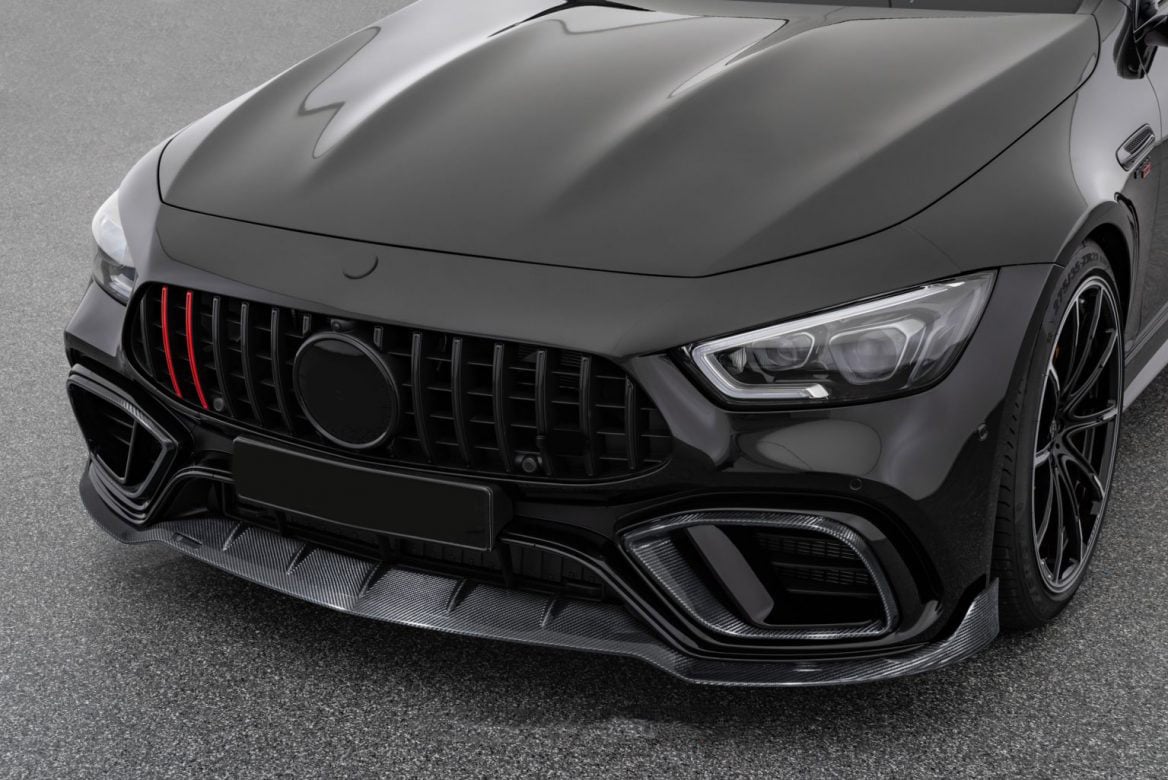 Front apron attachments BS Style Carbon for Mercedes AMG GT X 290 AMG GT 63