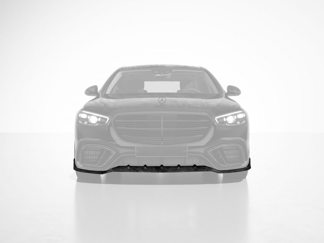 Front spoiler lip Carbon for Mercedes-Benz S-class W223