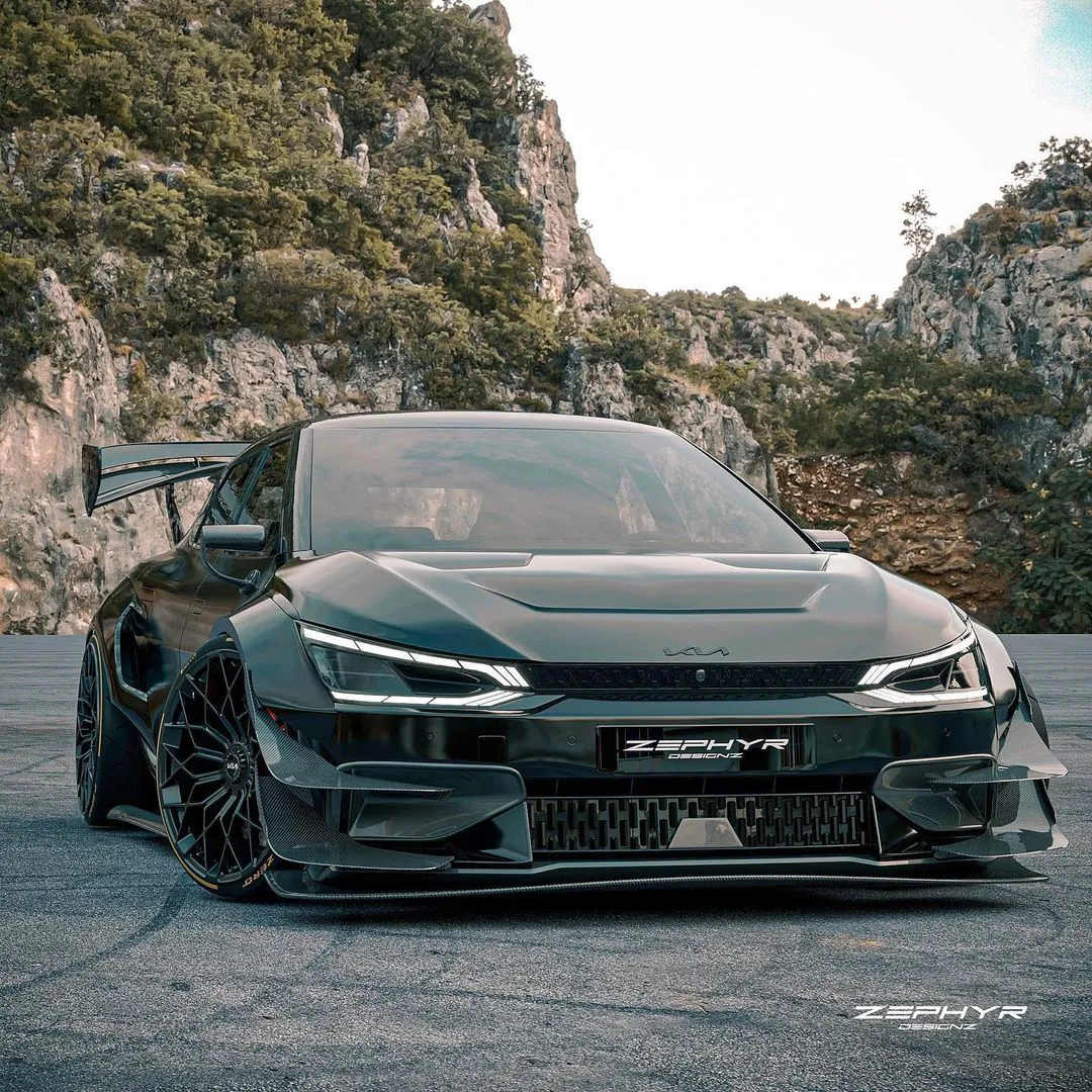 KIA EV6 Custom Body Kit by Zephyr