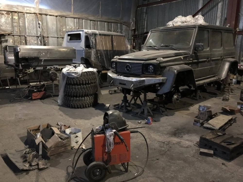 Mercedes-AMG G-class 63 to 6x6 Conversion kit