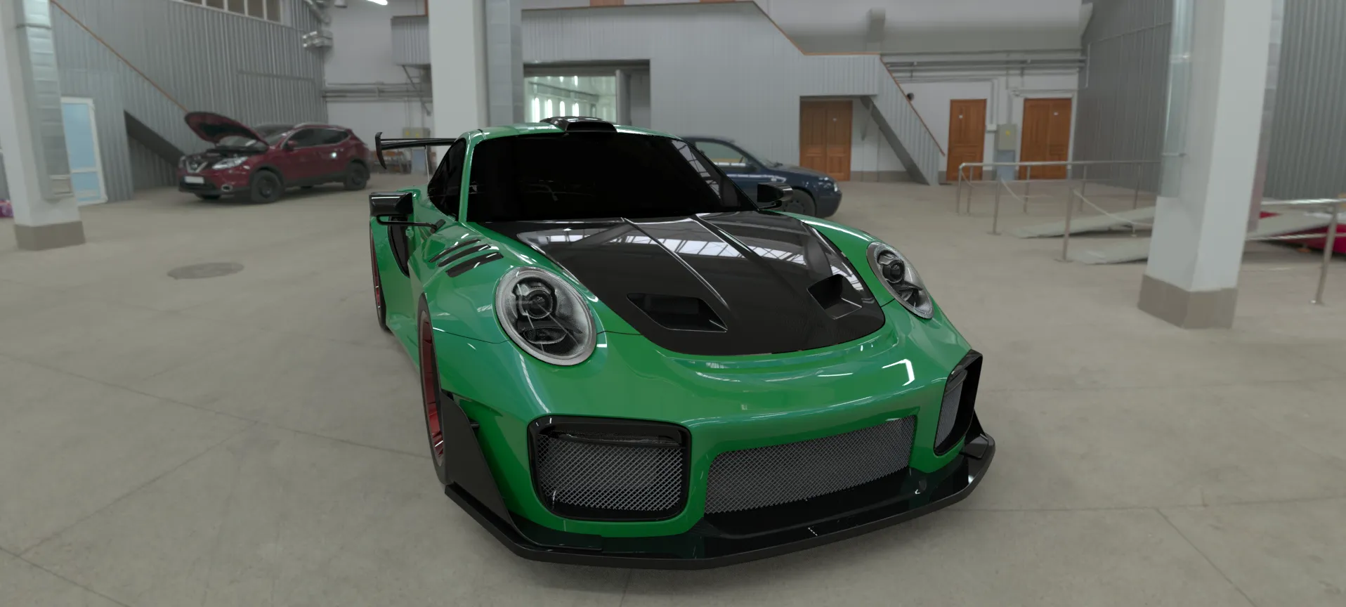 Check price and buy Duke Dynamics Body kit set for Porsche 911 991 GT RSR