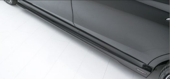 Side skirts lip Mansory Carbon for Mercedes S-class  W223