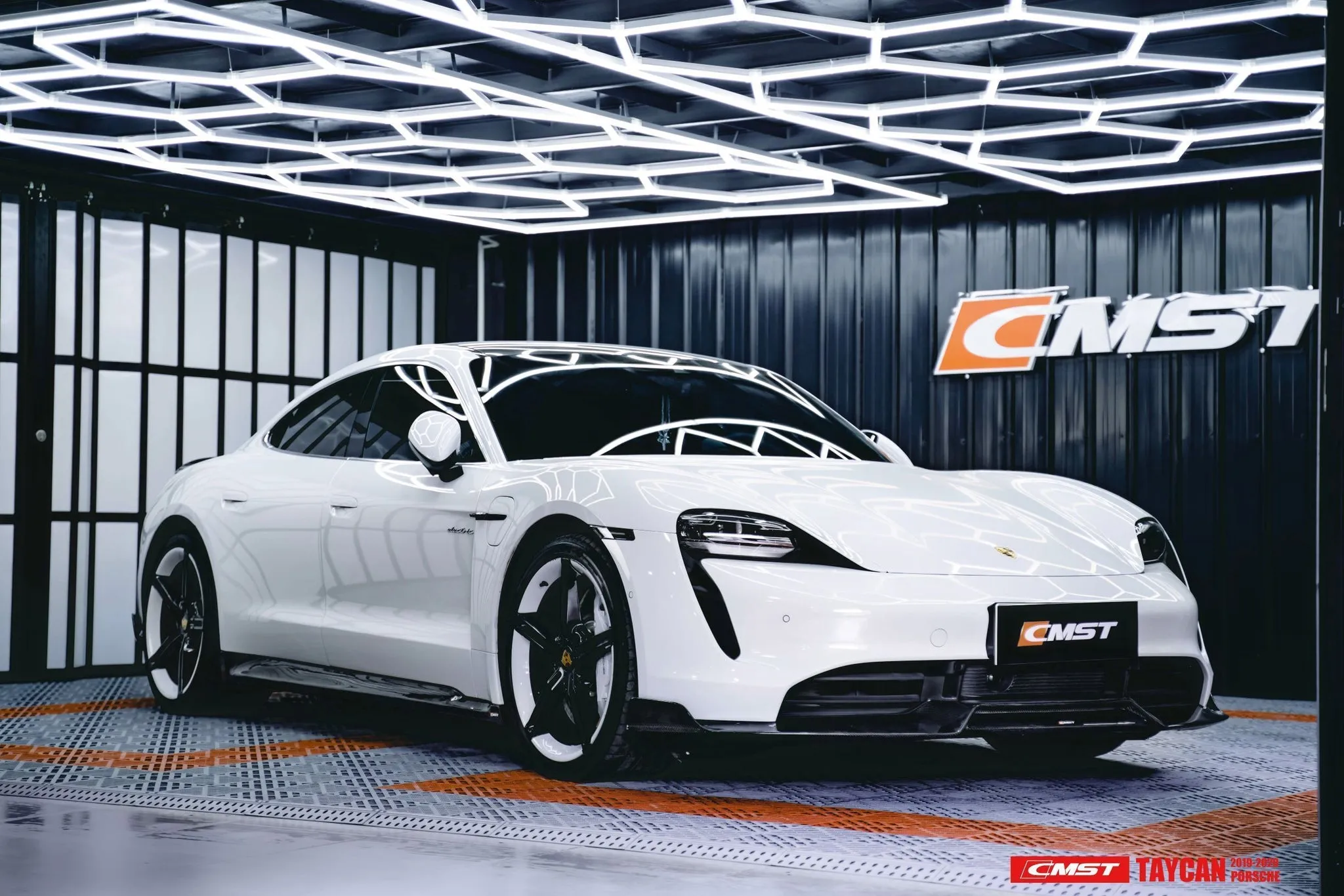 Check our price and buy CMST Carbon Fiber Body Kit set Style for Porsche Taycan Turbo & Turbo S