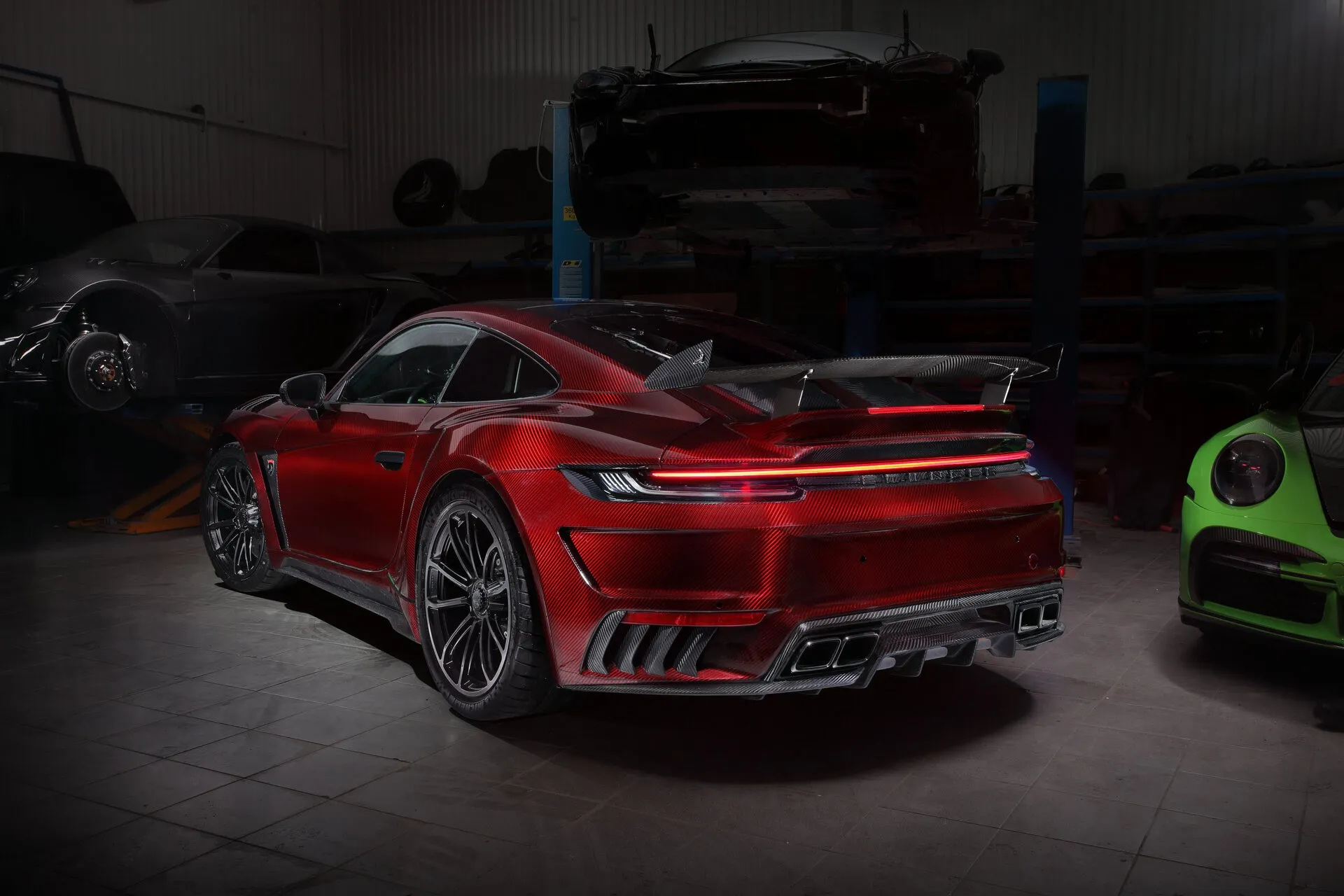 Check our price and buy Topcar Design body kit for Porsche 991 992 Stinger GTR Limited Carbon Edition