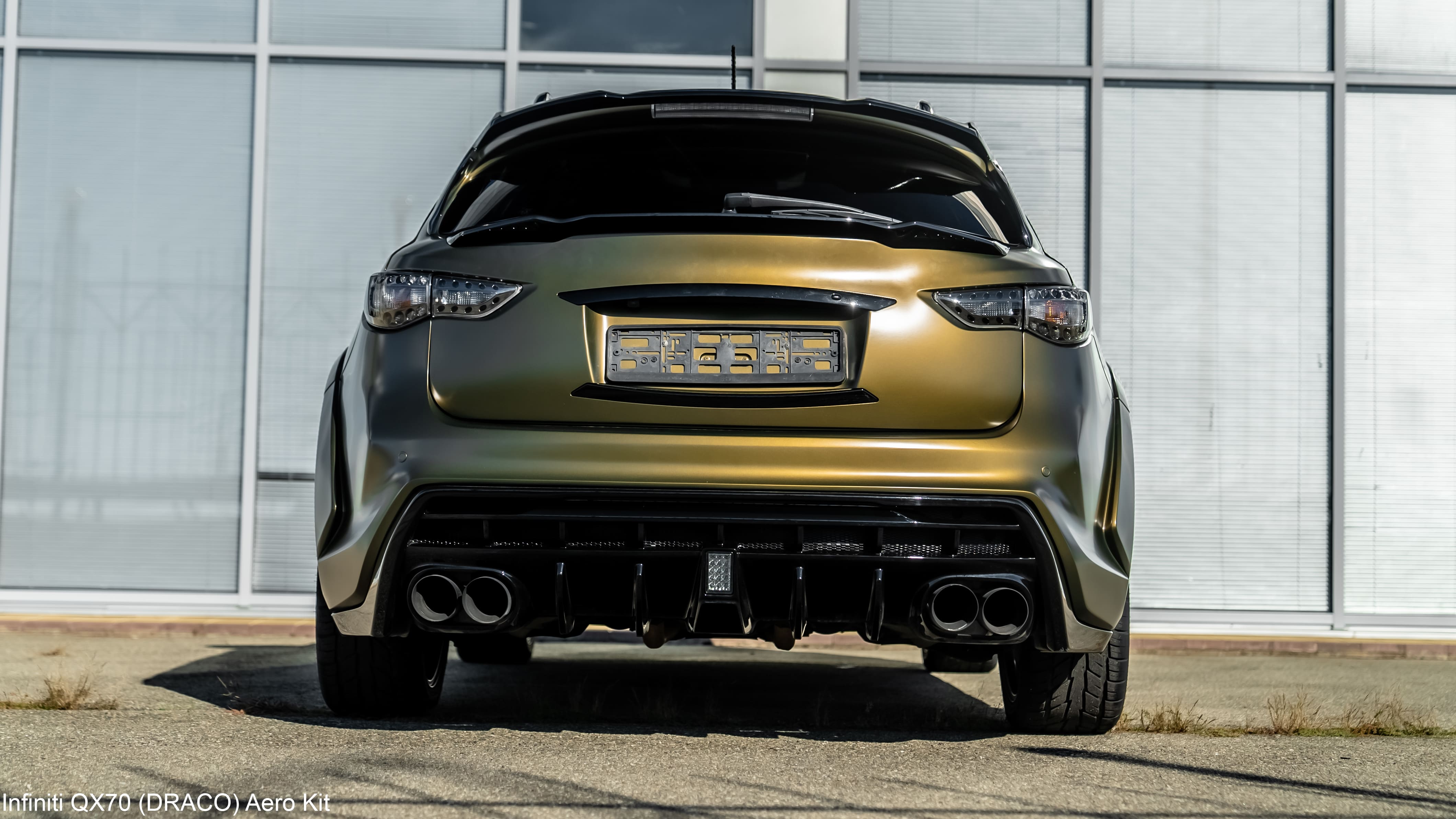 Check price and buy SCL Performance Draco body kit for Infiniti QX70