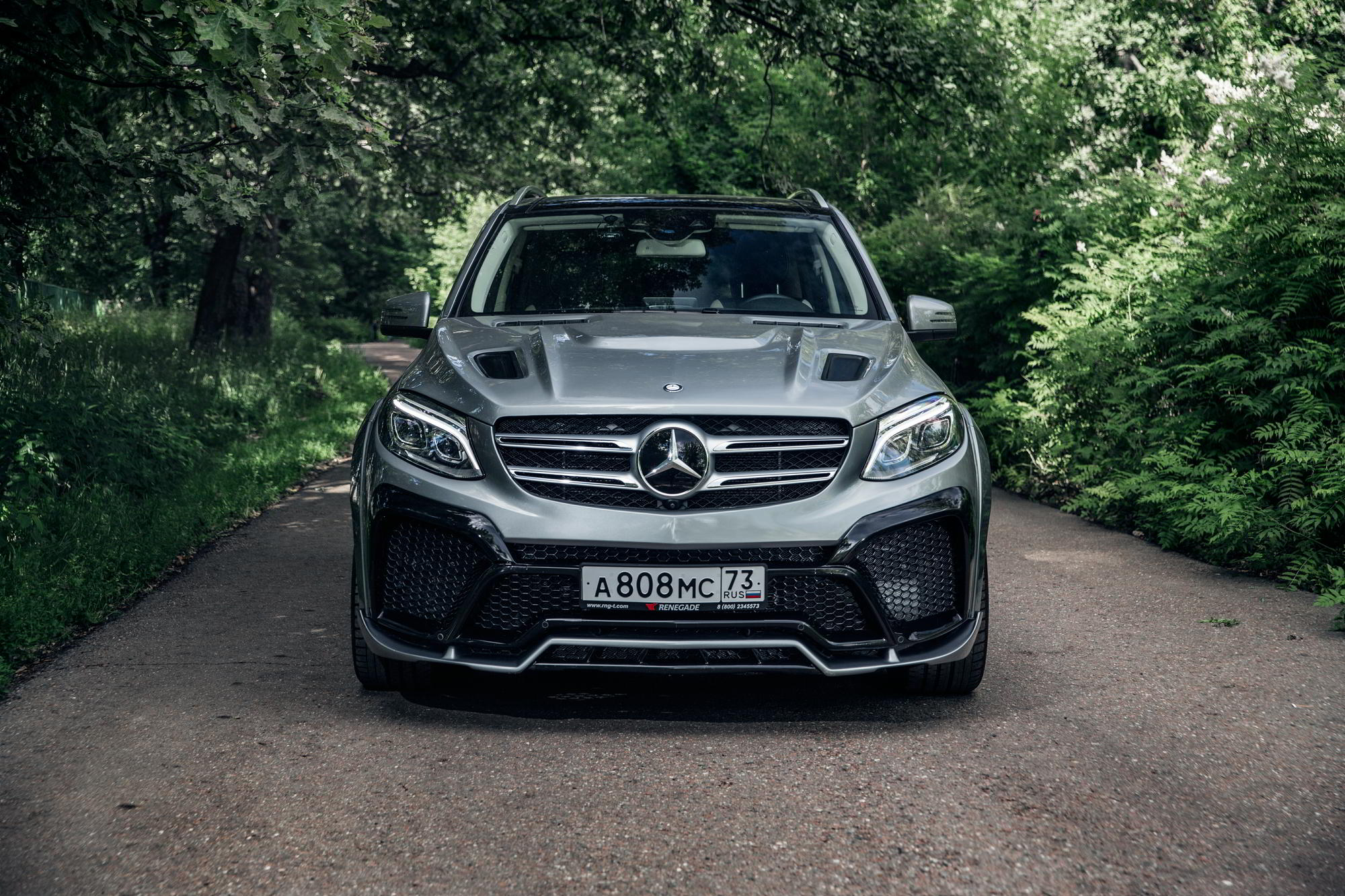 Front bumper Renegade Design for Mercedes-Benz GLE W166