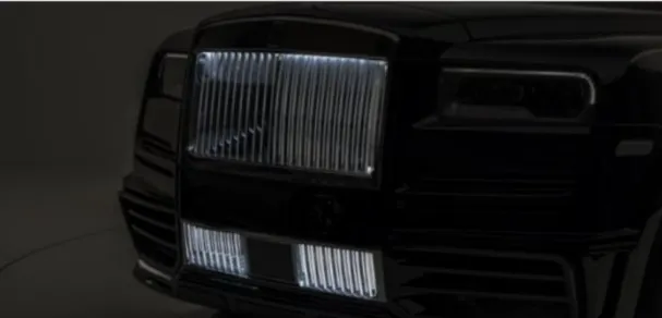 Ambiente grille and front bumper Illumination Mansory for Rolls-Royce Cullinan Coastline