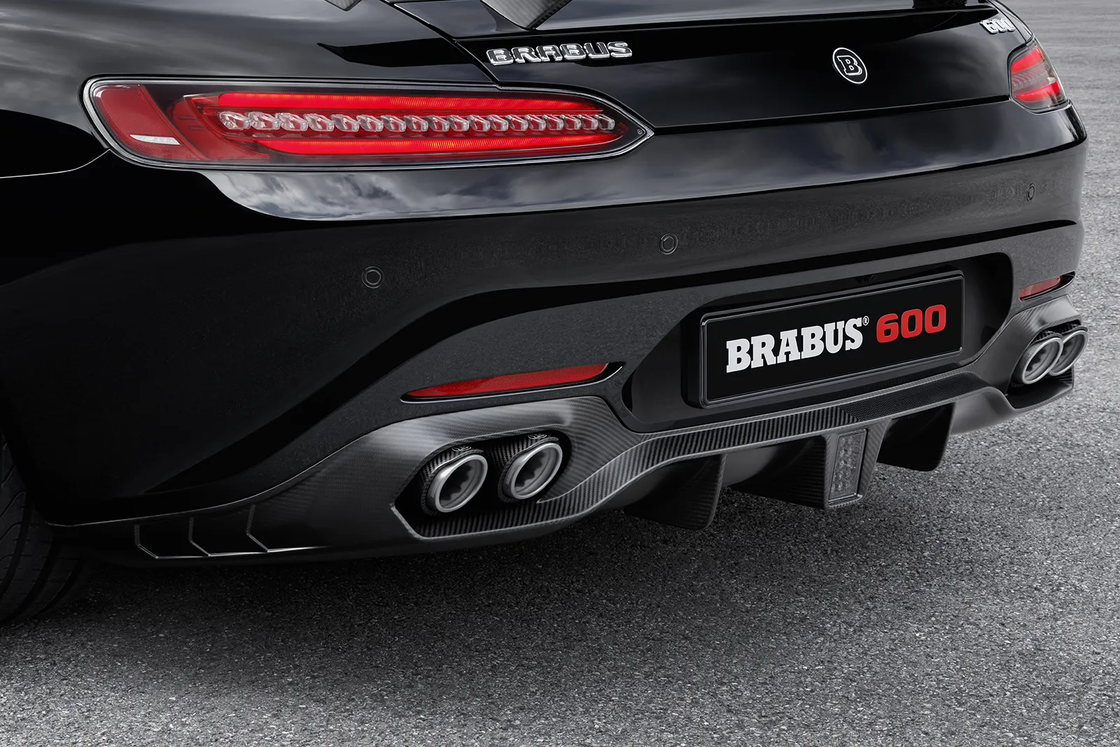 Check price and buy Brabus Carbon Fiber Body kit set for Mercedes AMG GT Coupe C190