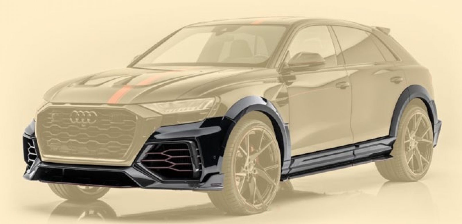 Body kit Mansory style Carbon for Audi RS Q8