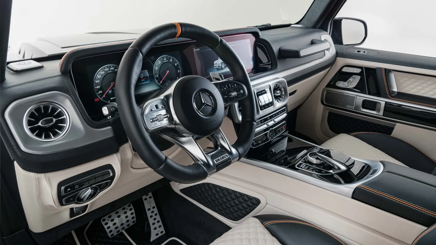Brabus Upper East Side style interior for Mercedes G-class W463A AMG G 63