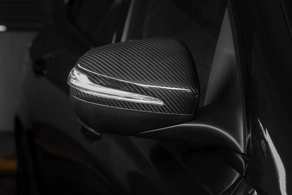 Mirror caps carbon for Mercedes C-class W 205 C 160 - C 400