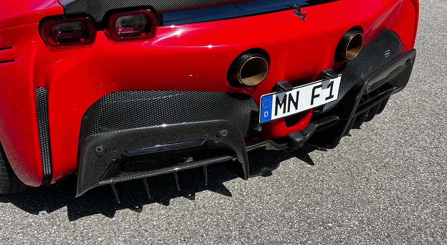 Diffusor Novitec Carbon for Ferrari SF90 Stradale