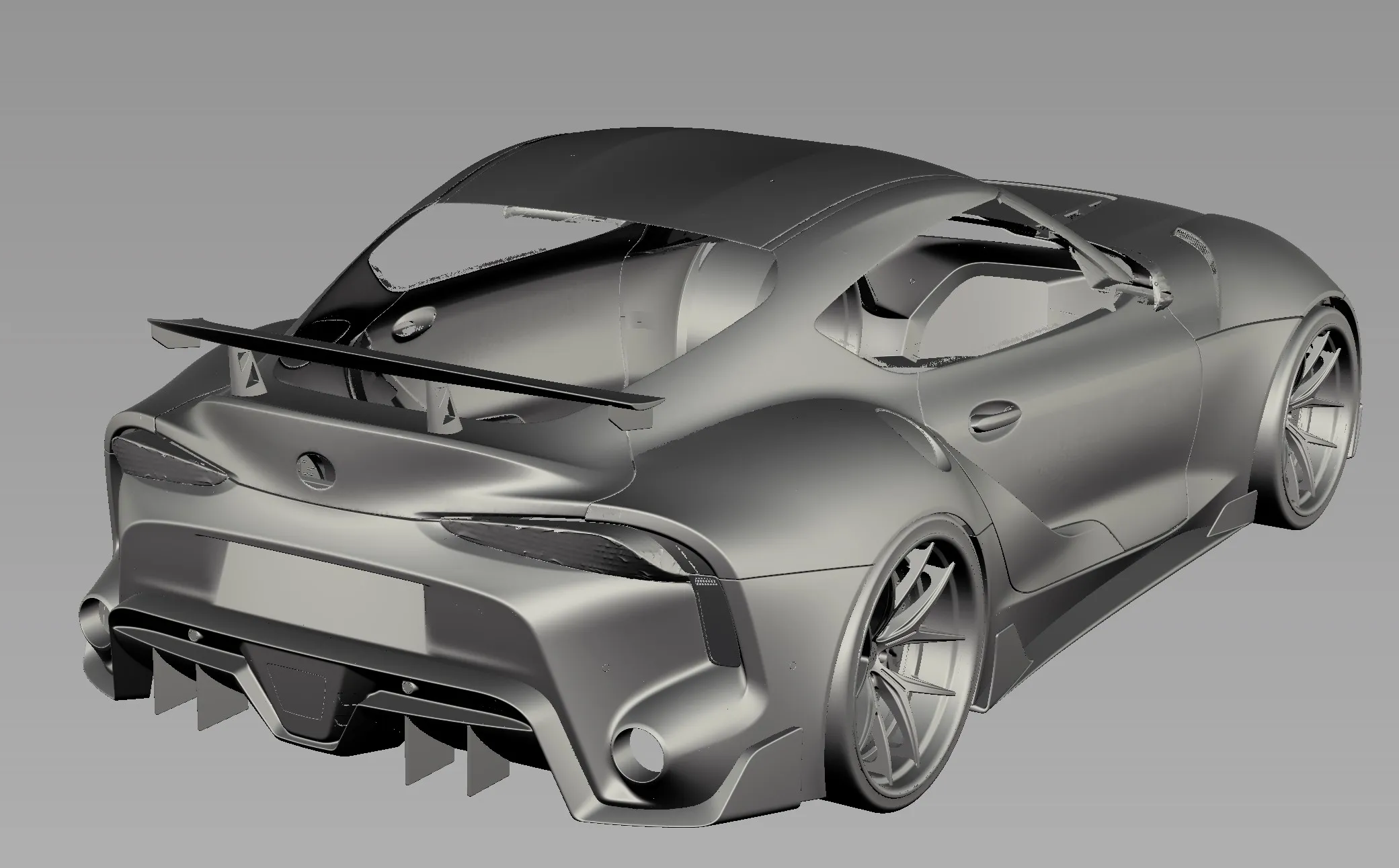 Check price and buy Duke Dynamics Body kit set for Toyota Supra A90