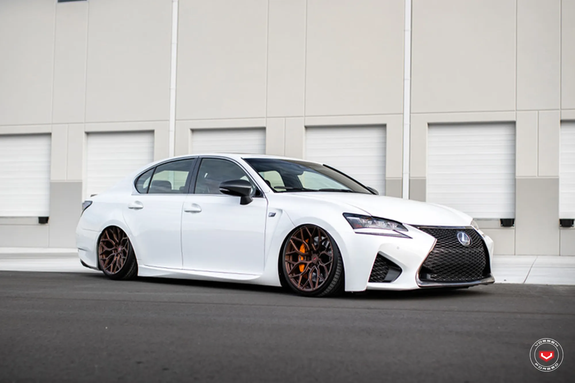 Vossen S17 01 forged wheel — rear angle