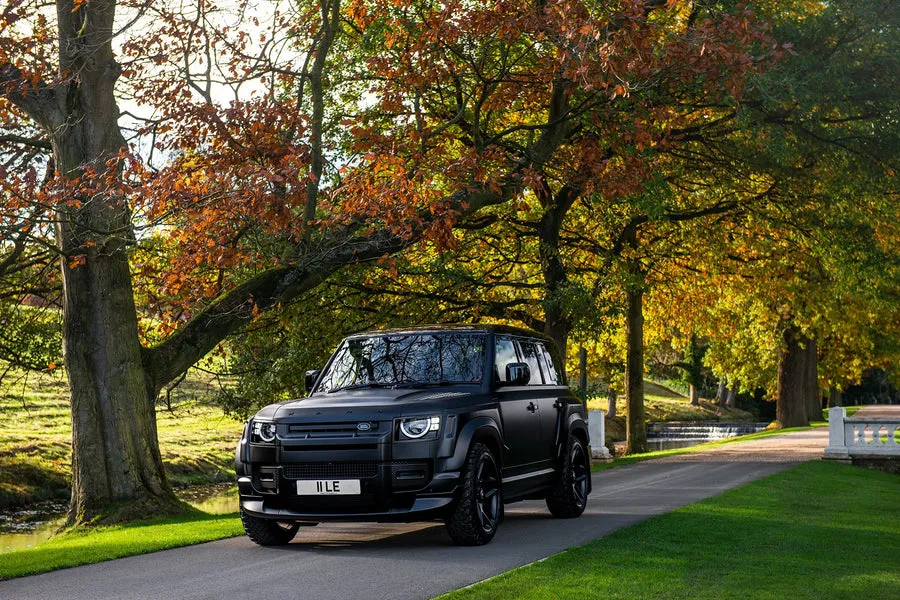 Check our price and buy Kahn Design carbon fiber body kit set for Land Rover Defender 110 wide track