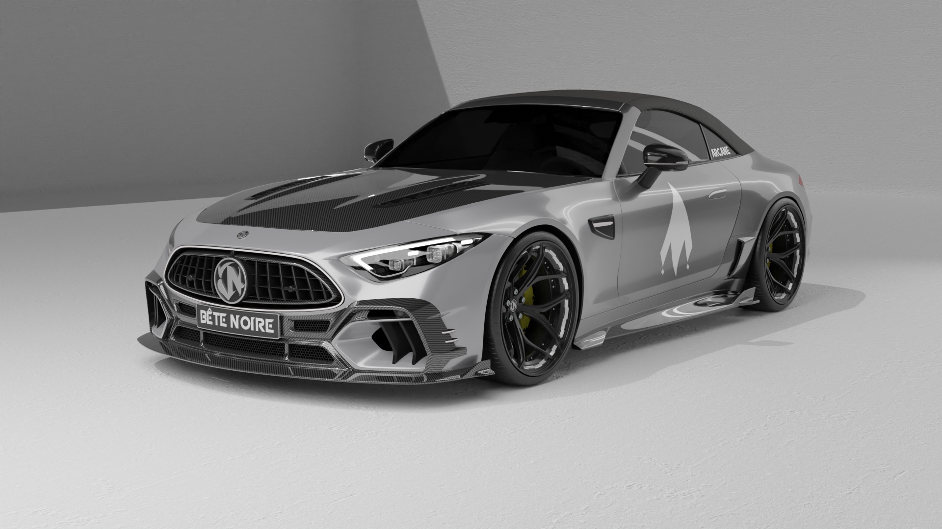 Mercedes-AMG SL-Class R232 Custom Carbon Body Kit "Arcane" by Bête Noire