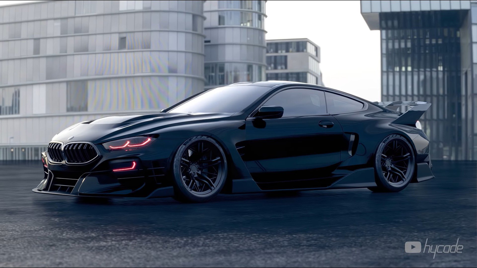 BMW M8 F91/F92/F93 Custom Wide-Body Kit by Hycade