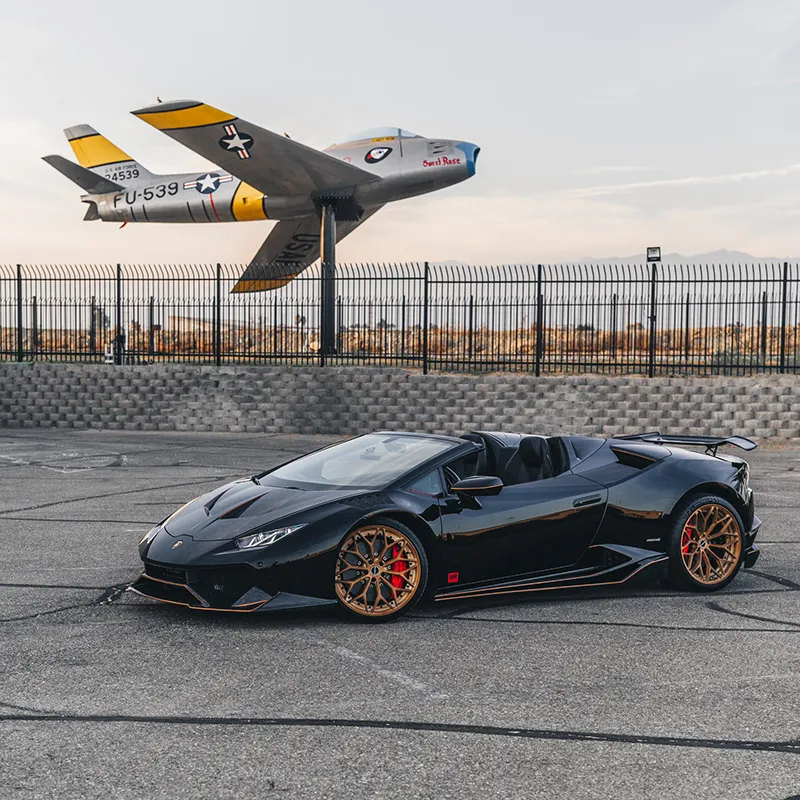 Brixton CM6-RS on Lamborghini Huracan STO