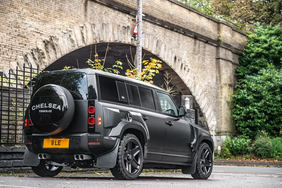 Check our price and buy Kahn Design carbon fiber body kit set for Land Rover Defender 110 wide track