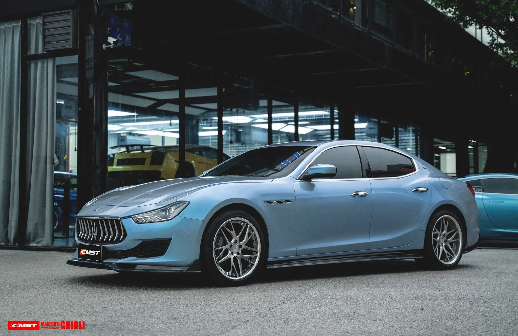 Check our price and buy CMST Carbon Fiber Body Kit set for Maserati Ghibli!
