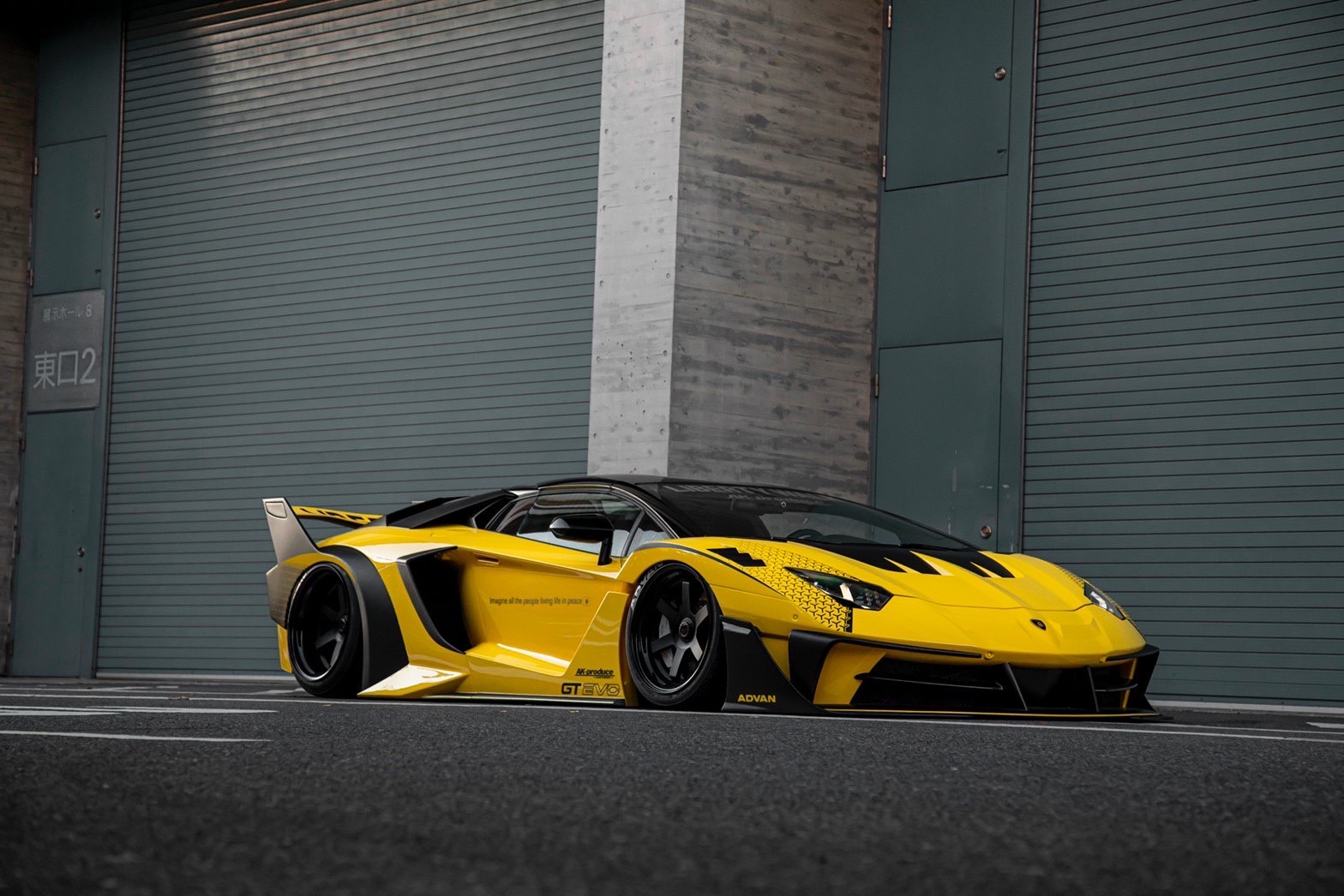 Check our price and buy Liberty Walk body kit for Lamborghini Aventador GT EVO!