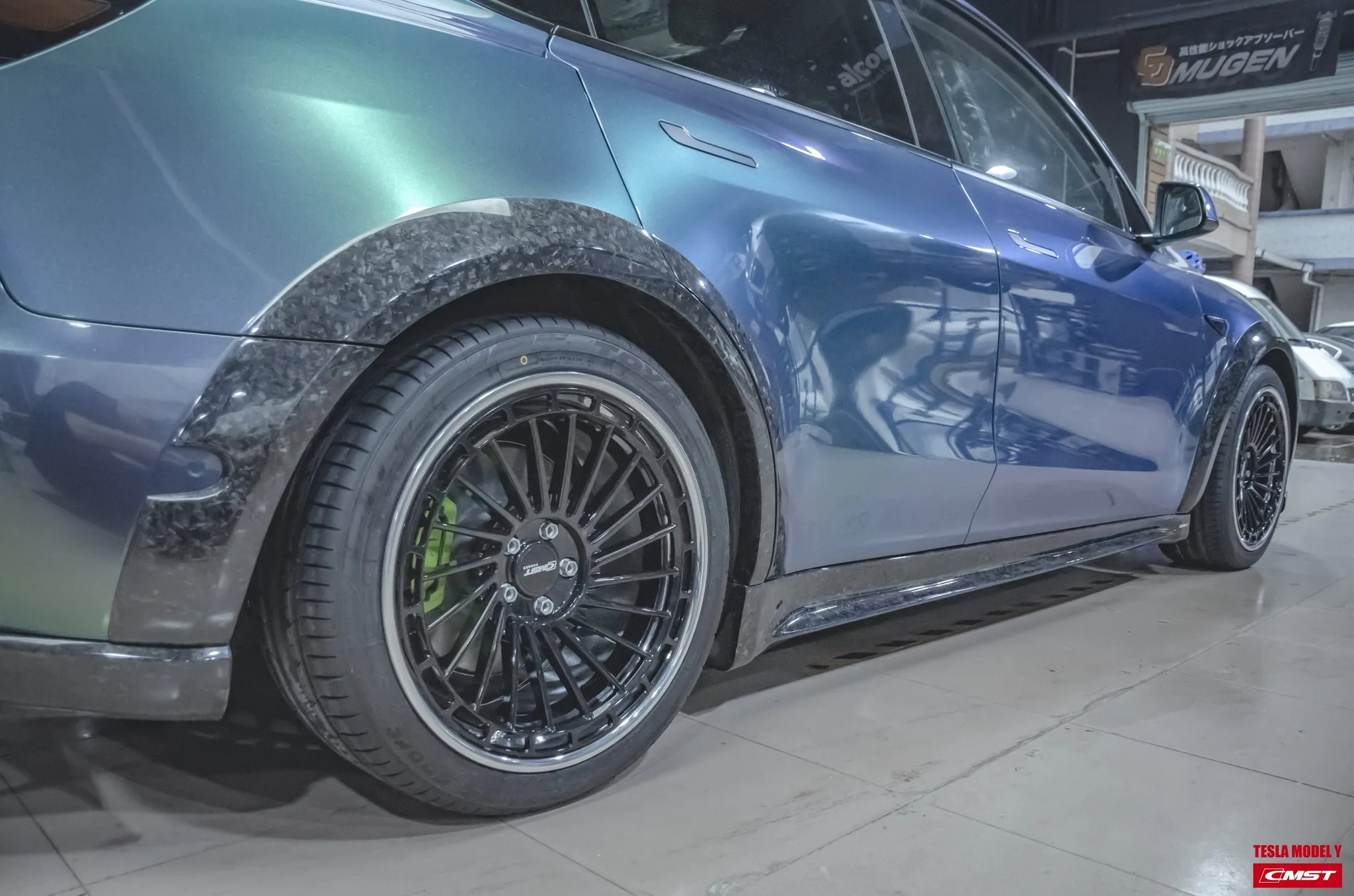 Check our price and buy CMST Carbon Fiber Body Kit set for Tesla Model Y!