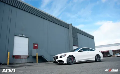 ADV.1 ADV15 M.V2 SL Forged on Mercedes S63 AMG Coupe — multi-spoke