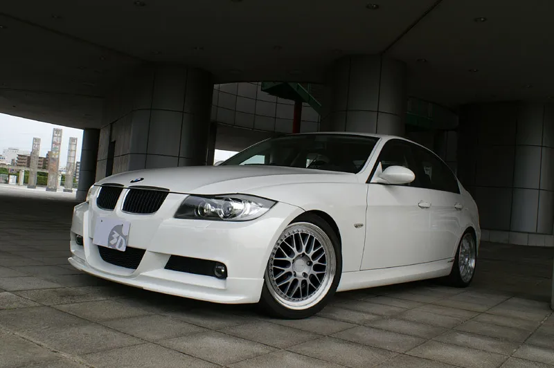 3D Design Brombacher Silver 19 inch on BMW E90 3 Series