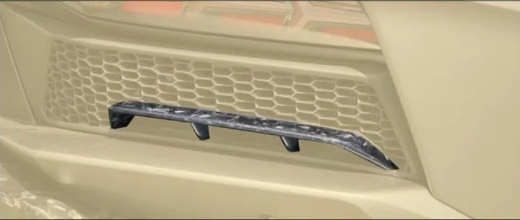 Rear bumper air outtake cover Mansory Carbon for Lamborghini Aventador S