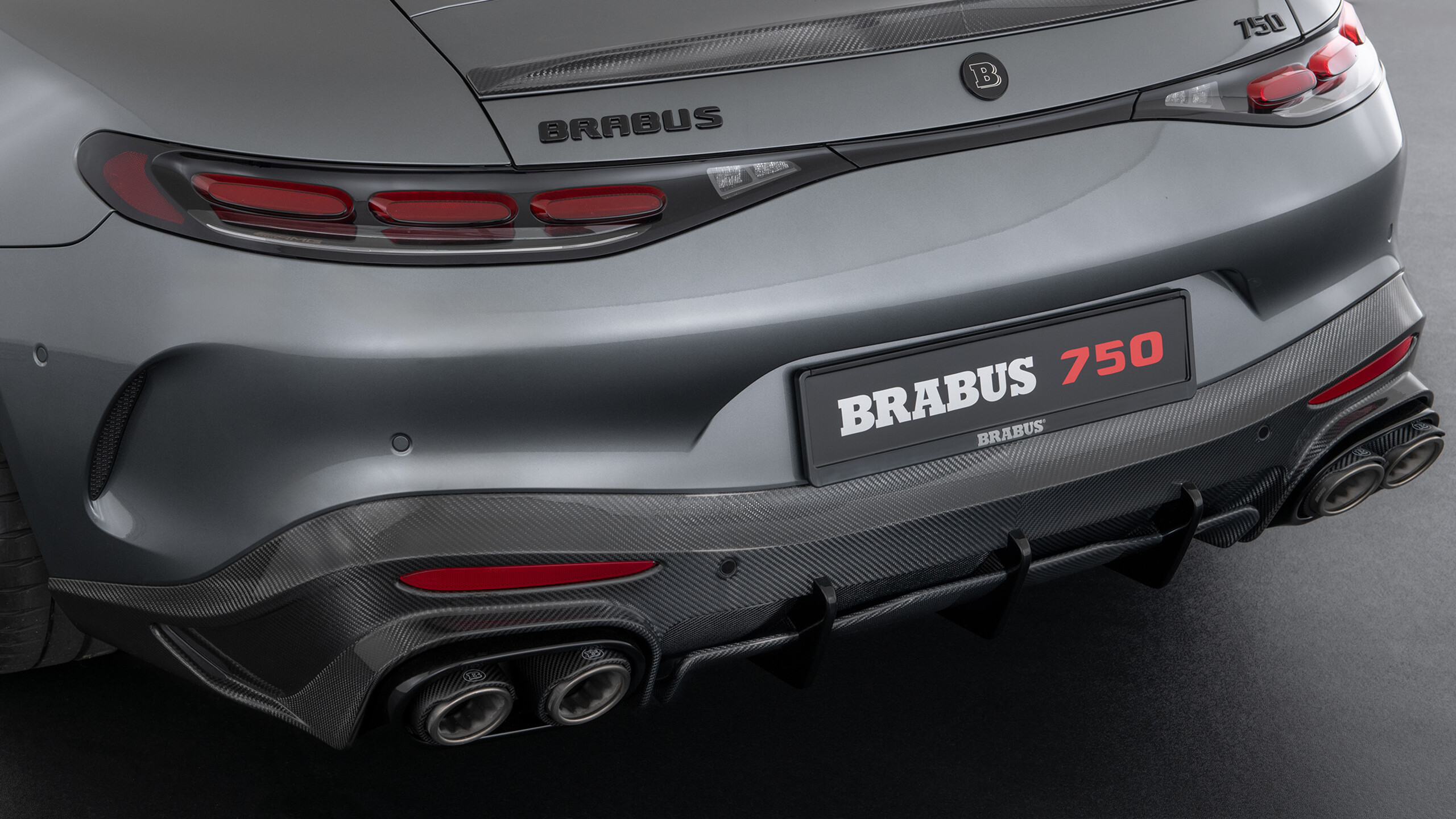 Rear Diffuser for Mercedes GT-class C 192 AMG GT 63 Buy with delivery ...